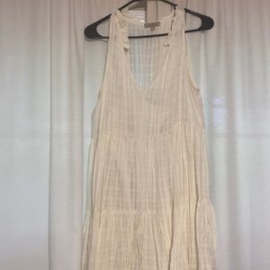 Wonderly brand cream colored dress size XL